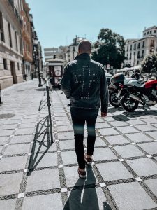 chaqueta hombre personalizada cruz