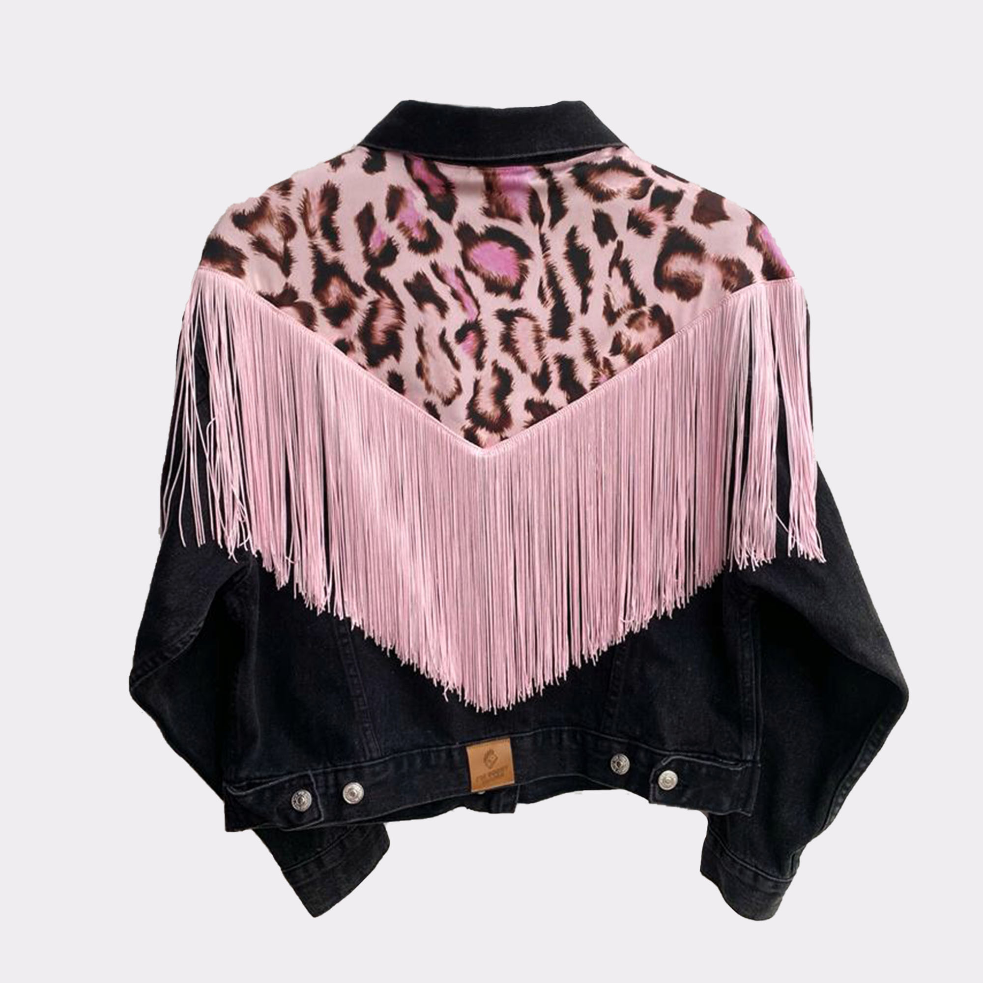 chaqueta personalizada con flecos