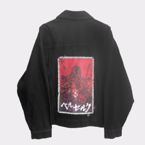 chaqueta vaquera con foto impresa