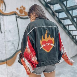 CHAQUETA PERSONALIZADA FLECOS