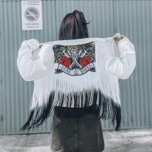 chaqueta personalizada rockera