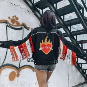 CHAQUETA PERSONALIZADA FLECOS