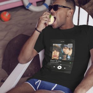 camiseta personalizada canción spoti