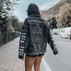 chaqueta personalizada rock