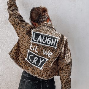 CHAQUETA PERSONALIZADA LEOPARDO