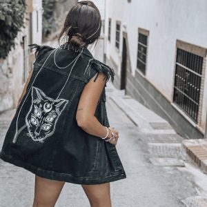 chaleco personalizado gato