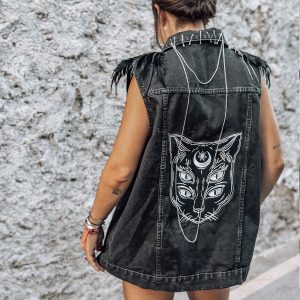 chaleco personalizado gato astral