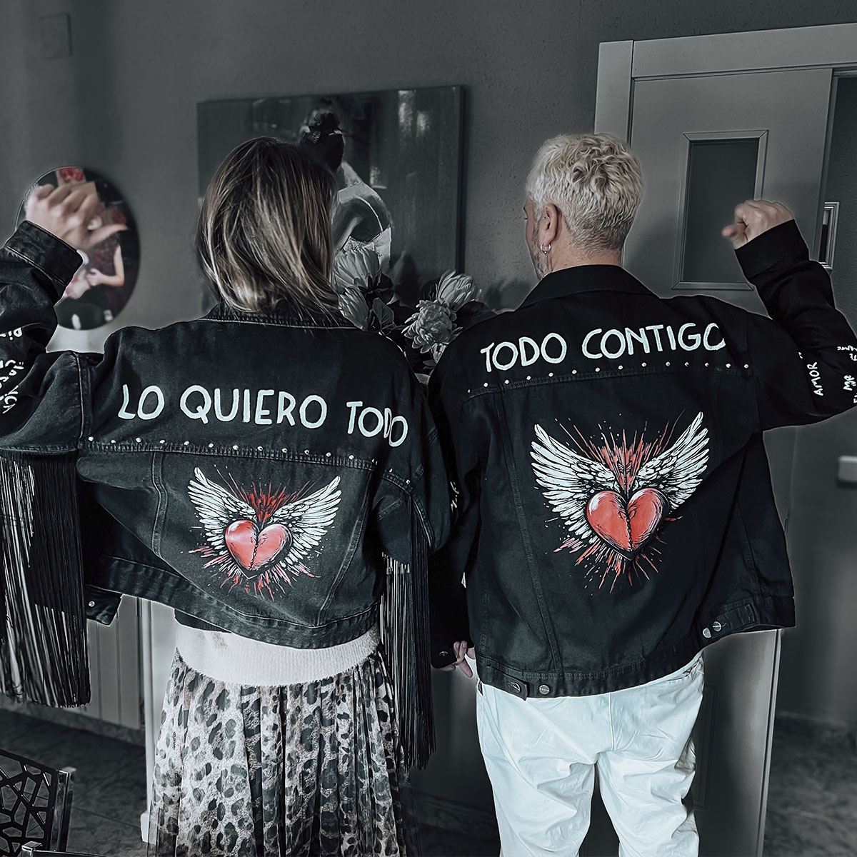 chaqueta todo contigo novios