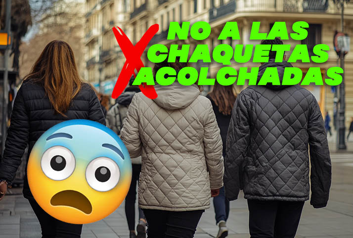 chaquetas acolchadas