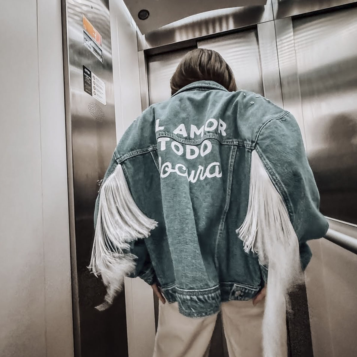 chaqueta personalizada novia