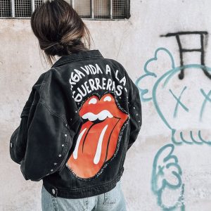 chaqueta personalizada negra