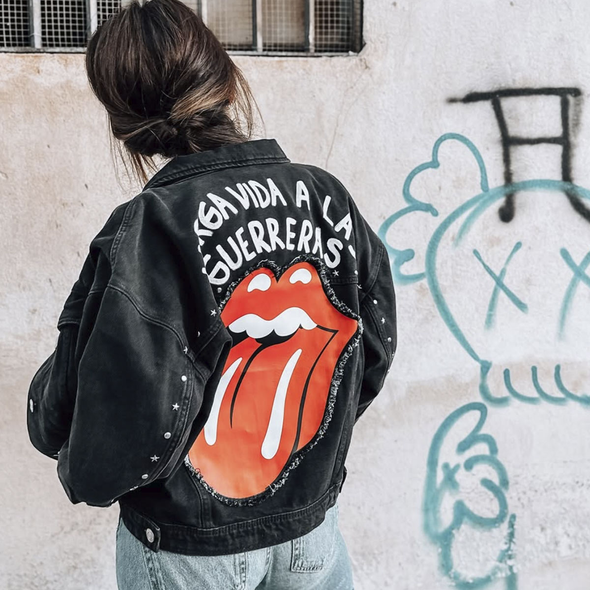chaqueta personalizada negra