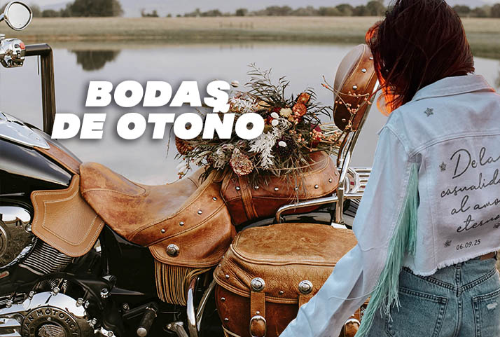 chaqueta personalizada boda de otoño