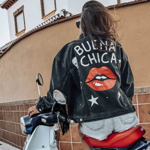 buena chica chaqueta personalizada2