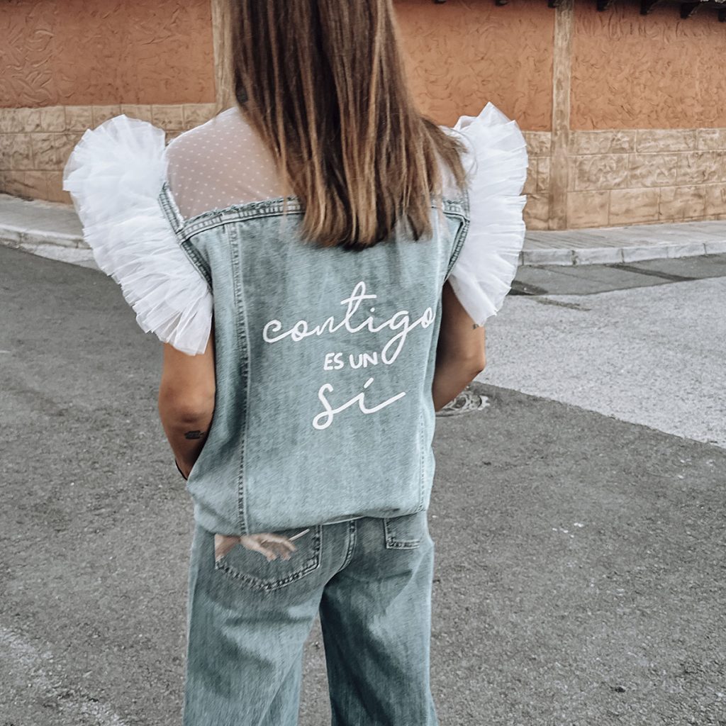 chaleco novia personalizado