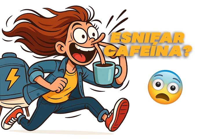 esnifar cafeina