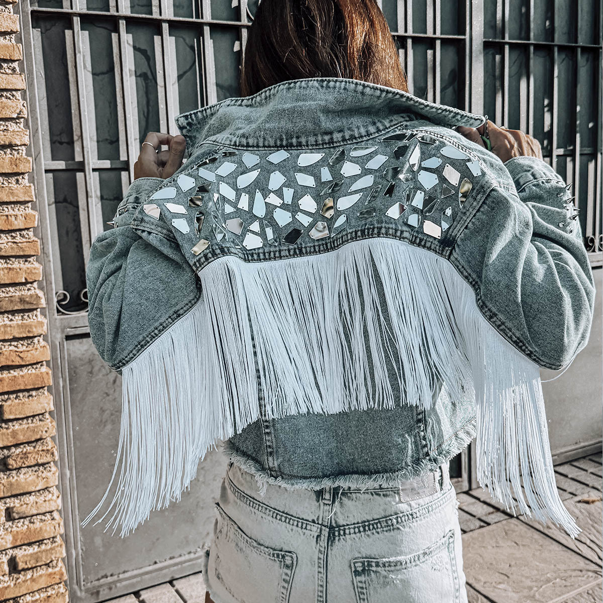 espejos chaqueta personalizada