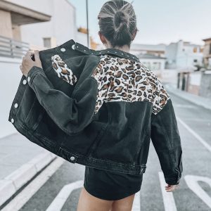 leopardo chaqueta personalizada