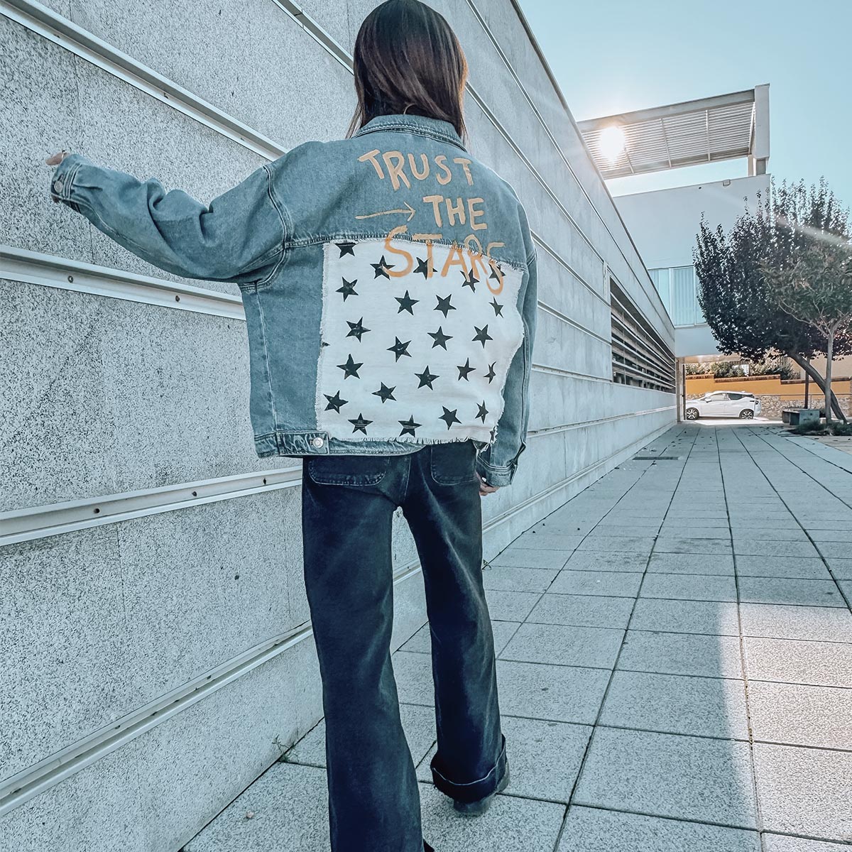 chaqueta personalizada estrellas